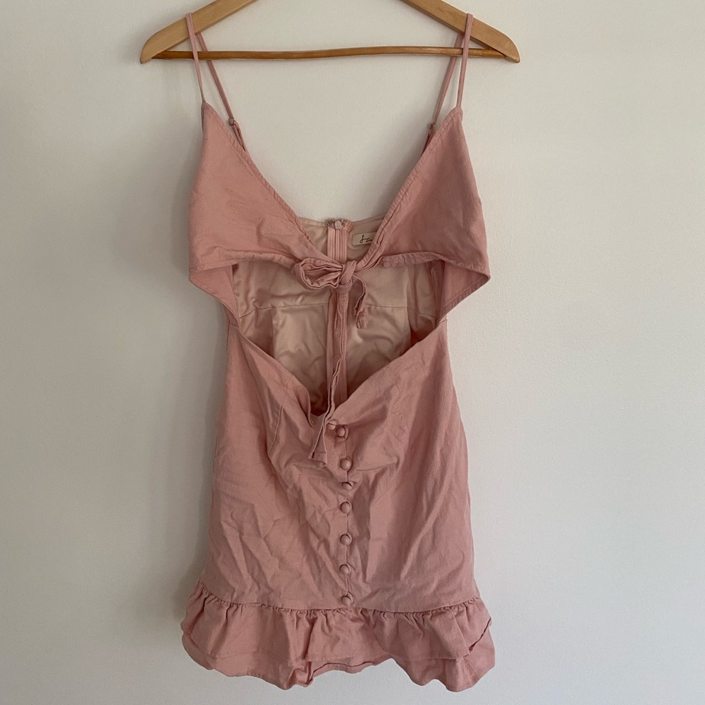 Starlow pink summer dress . Worn couple of times. Great condition